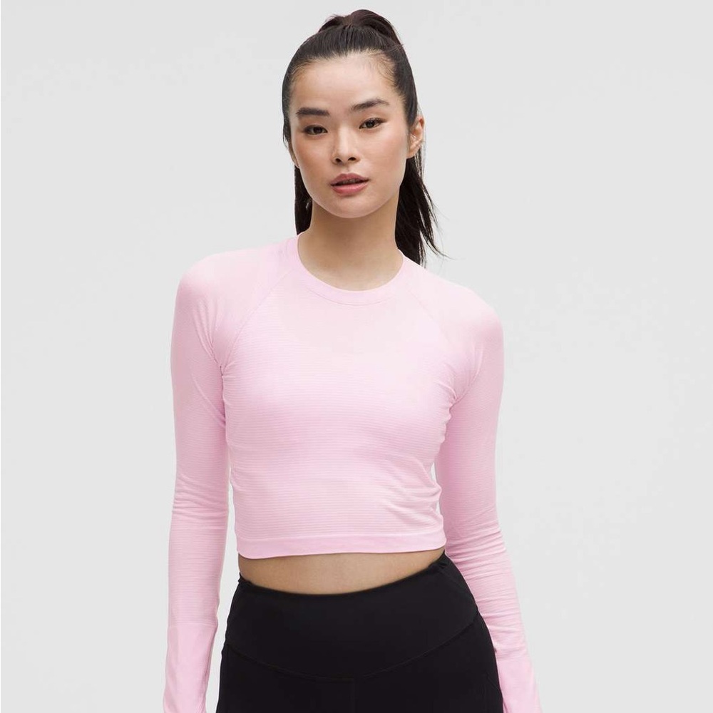 Lululemon Swiftly Tech Cropped Long Sleeve